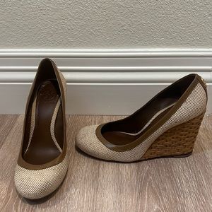 Authentic Tory Burch Wedges